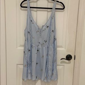 Free People Give A Little Mini Slip Dress